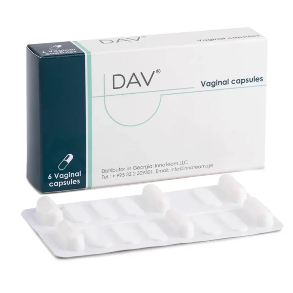 DAV® ვაგინალური კაფსულები